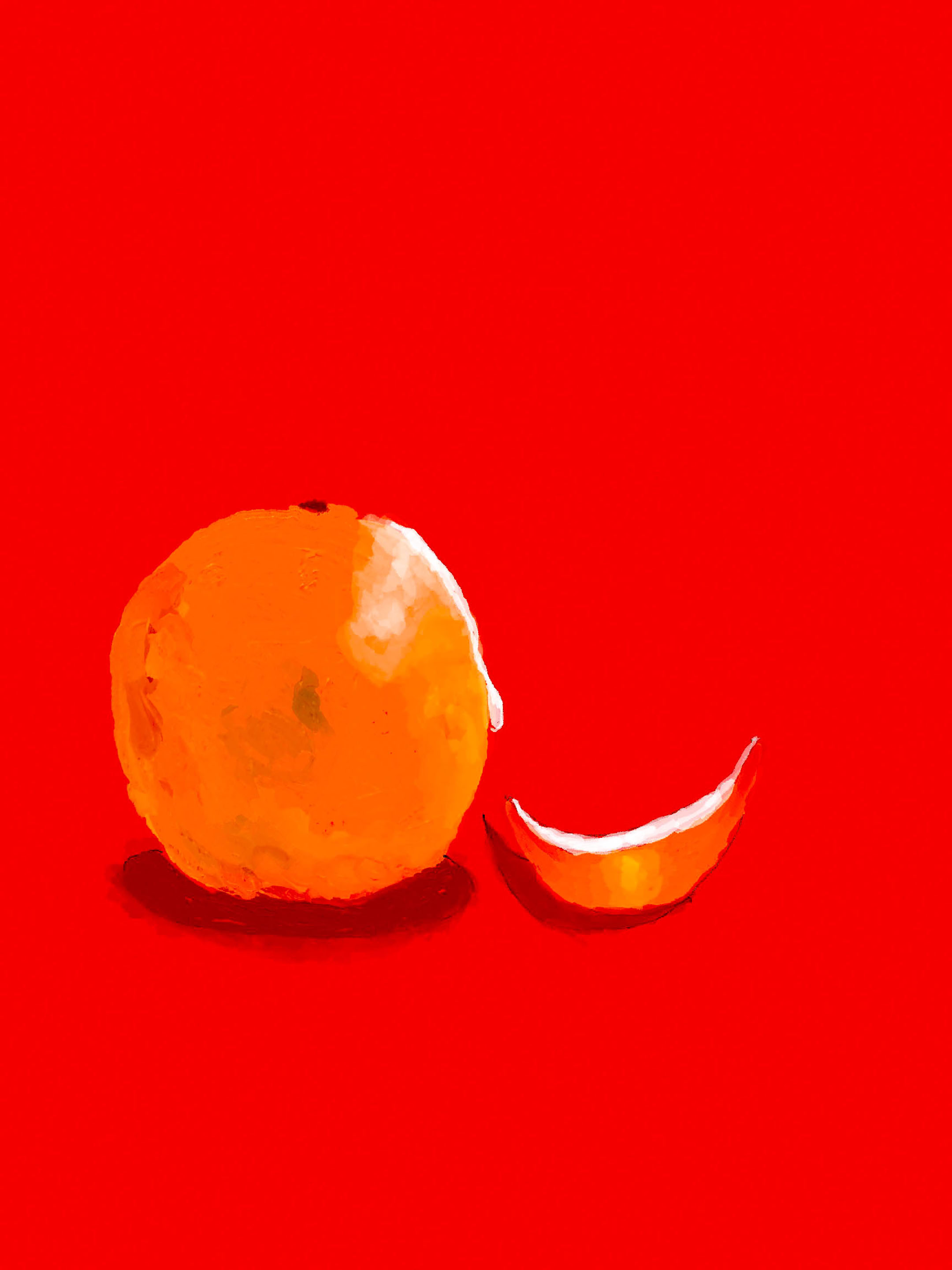 Still Life with Orange